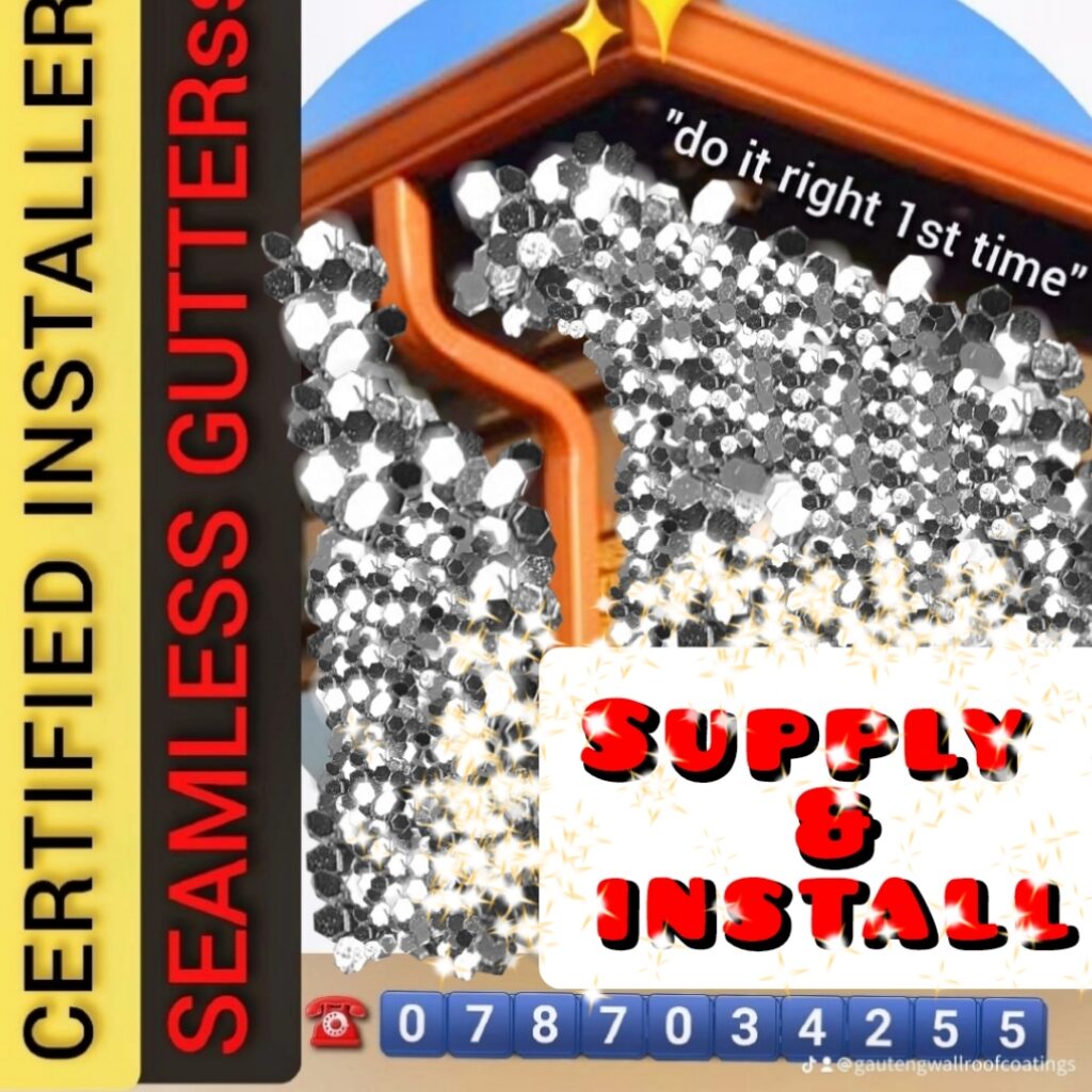Seamless gutters installers gauteng